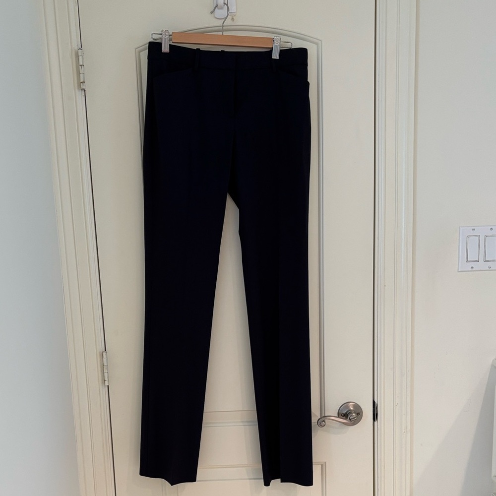 Theory Navy Wool Dress Pants 4